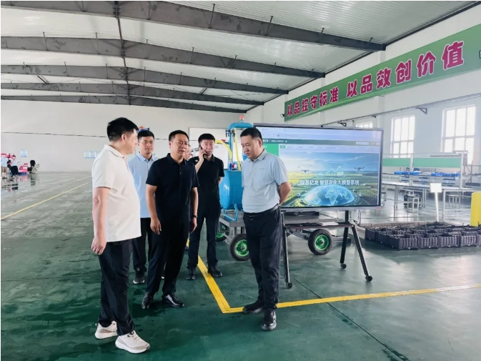 聚力水肥科技 赋能现代农业发展｜龙江县领导视察国基亿龙工厂