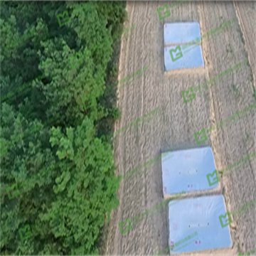 软体集雨水窖保障了果园在干旱灌溉用水